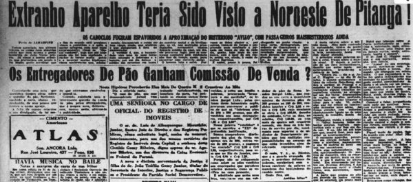 Newspaper from the The Jose Higgins' Abduction Tentative, 1947