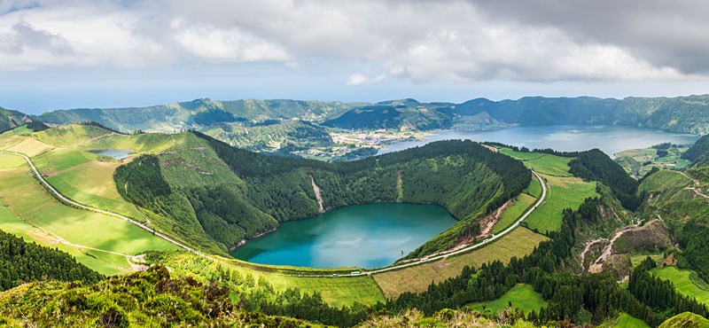 Photo of one of the Azores Islands.