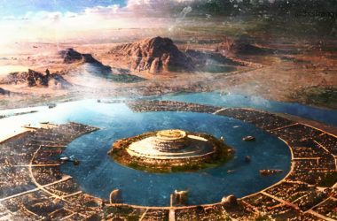 Was Atlantis Finally Found? - Artistic representation from the Capital City of Atlantis in the Northwester Africa.