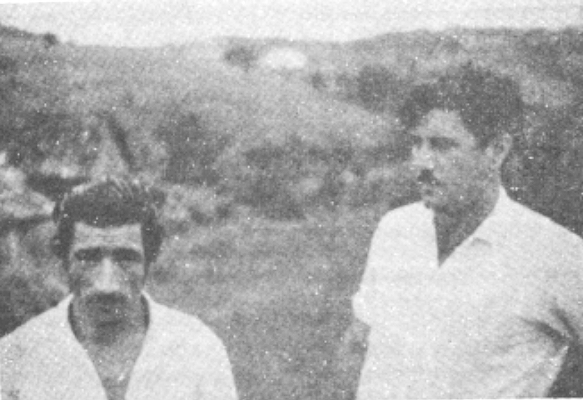 Dirceu Góes at right and Artur Berlet