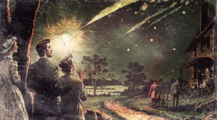What Really Happened in The Leonids Meteor Shower of 1833